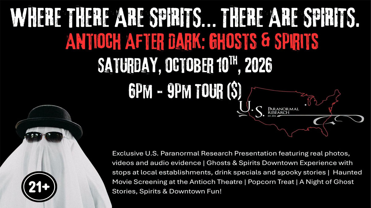 Antioch Downtown Ghost Tour (21+)